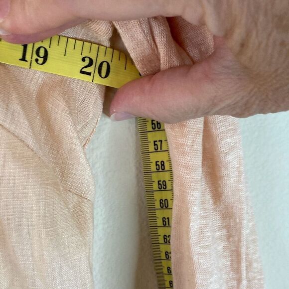 J. Jill Love‎ Linen Tunic top with 3/4 Sleeves Size Medium (L9) - Picture 6 of 10